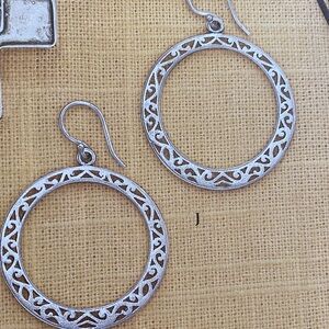 SILPADA STERLING SILVER EARRINGS W1980